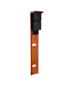 Glampère Pro - Tuinpaal stopcontact BE6522C Cortenstaal
