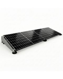 Glamp&egrave;re FlatFix Fusion Plug and play zonnepaneel landscape naast elkaar